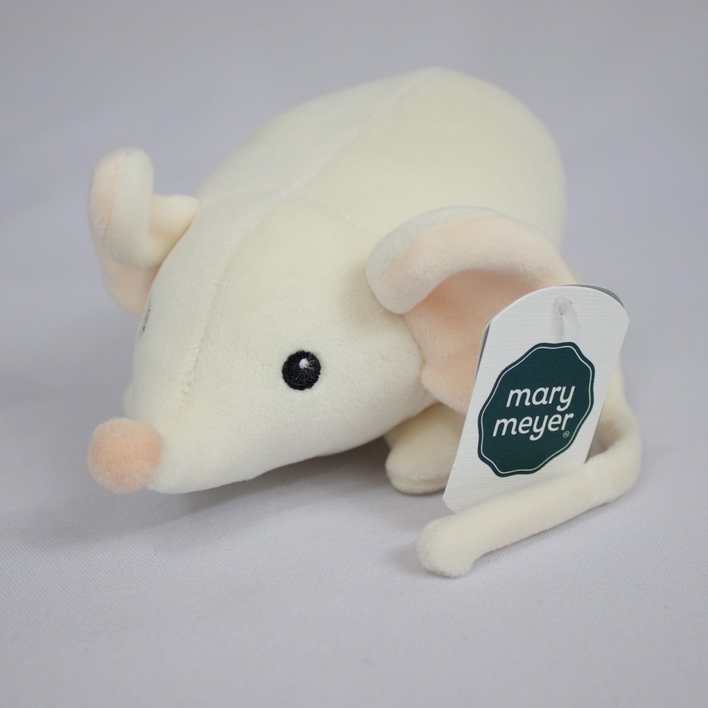 Mary Meyer Smootheez White Mouse‎ New with Tag